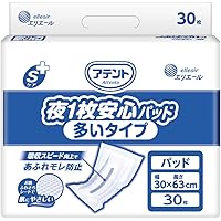アテント 安心パッド スーパー吸収 54枚入り×6袋 Amazon | 大王製紙 アテント 安心パッド スーパー吸収 54枚 (6